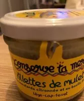 Mängden socker i Rillettes de mulet