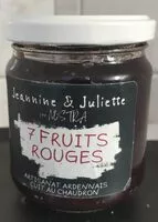 Mängden socker i Confiture 7 fruits rouges
