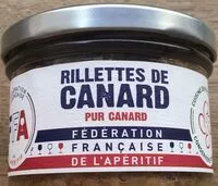 Mängden socker i Rillettes de Canard