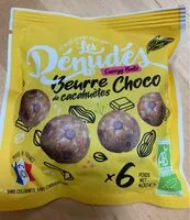 Mängden socker i Energy balls cacahuetes chocolat