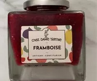 Mängden socker i Confiture framboises