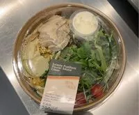 Mängden socker i Salade Fusilloni poulet sauce