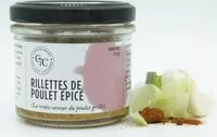 Mängden socker i Rillettes de Poulet Épicé