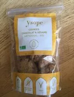 Mängden socker i Cookies chocolat sesame