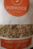 Mängden socker i Porridge carrot cake bowl