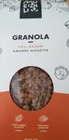 Mängden socker i Granola cacahuète chocolat