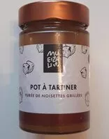 Mängden socker i Purée de noisettes grillées