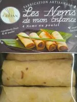 Mängden socker i Les nems de mon enfance au poulet