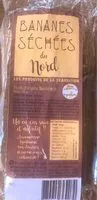 Mängden socker i Bananes séchées du Nord