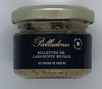 Mängden socker i Rillettes de Langouste Royale au Caviar de Hareng