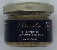 Mängden socker i Rillettes de Langouste Royale aux Olives Noires