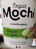 Mängden socker i Mochi glacé pistache de Sicile