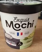 Mängden socker i Mochis glacés sésame noir matcha