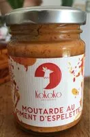 Mängden socker i Moutarde Kokoko