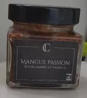 Mängden socker i Confiture mangue passion (rhum ambré et vanille)