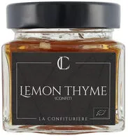 Mängden socker i La Confituriere - Organic Lemon Thyme Confit, 200g (7.1oz) Jar