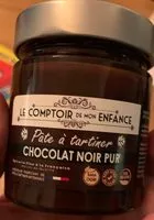 Mängden socker i Pate a tartiner chocolat noir pur