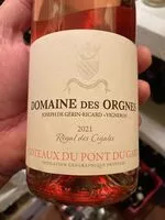 Mängden socker i Domaines des Orges