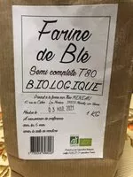 Mängden socker i Farine de blé