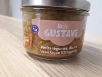 Mängden socker i Petits légumes, Riz et Veau façon Blanquette - 15 mois