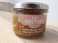 Mängden socker i Petits légumes, Riz et Veau façon Blanquette - 12 mois