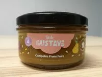 Mängden socker i Compotée Prune Poire - 4 mois