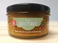 Mängden socker i Purée fine de Carotte et Betterave - 6 mois