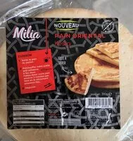 Mängden socker i Pain oriental kesra