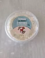 Mängden socker i Fromage à tartiner ail et fines herbes