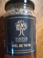 Mängden socker i Miel de thym