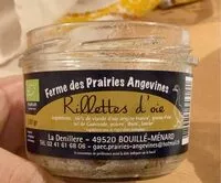 Mängden socker i Rillettes d’oie