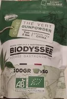 Mängden socker i Thé vert Gunpowder