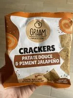Mängden socker i Crackers patate douce & piment jalapeño