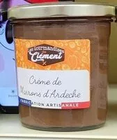 Mängden socker i Crème de marrons d'Ardèche