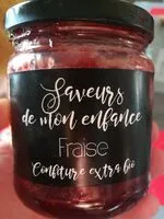 Mängden socker i Confiture de fraise