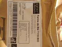 Mängden socker i Farine de blé T110 bio