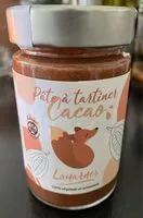 Mängden socker i Pâte à tartiner cacao