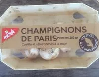 Mängden socker i Champignons de Paris