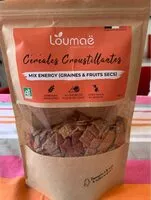 Mängden socker i Céréales petit déjeuner - Mix Energy (Graines & Fruits secs)