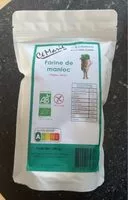 Mängden socker i Farine de Manioc