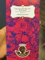 Mängden socker i Chocolat noir bio 70% & fenouil