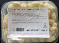 Mängden socker i Gnocchi aux pommes de terre
