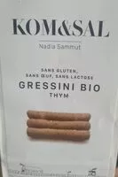 Mängden socker i Gressins bio sans gluten kom&sal