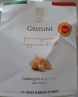Mängden socker i Grissini al Parmigiano Reggiano DOP & olio d'olivia