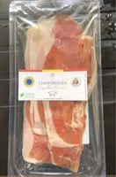 Mängden socker i Chiffonnade de jambon serrano