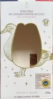 Mängden socker i Foie gras de canard entier