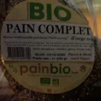 Mängden socker i Pain complet et noir bio