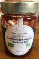 Mängden socker i Confiture de Fraises et Rhubarbe Bio