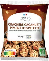Mängden socker i Crackers Cacahuète - Piment d'Espelette