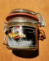 Mängden socker i Foie gras de canard entier cuit